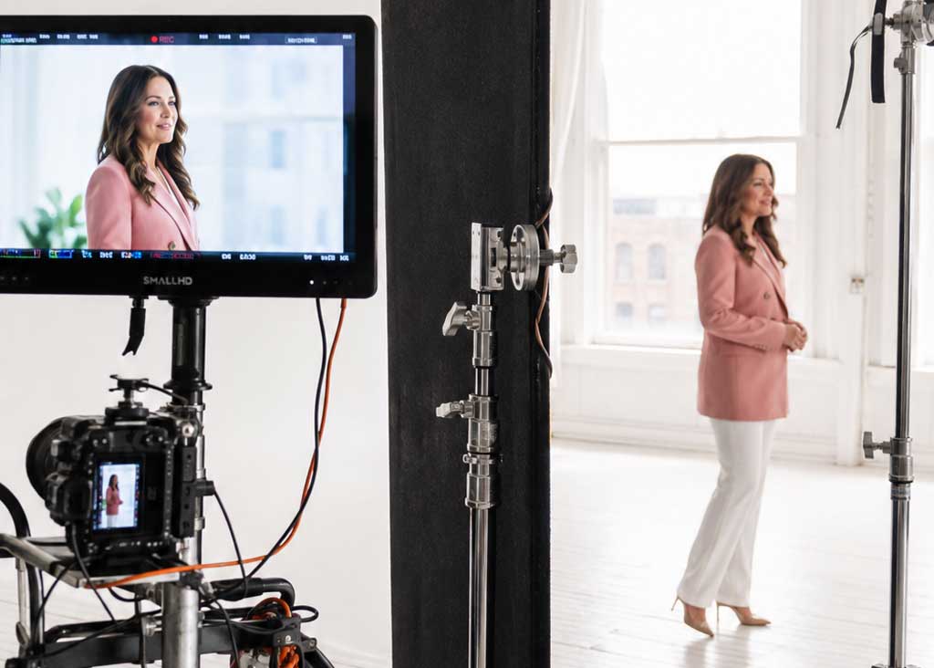Commercial Photographer NYC session behind the scenes